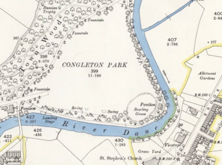 Congleton - Congleton Park : Map credit National Library of Scotland